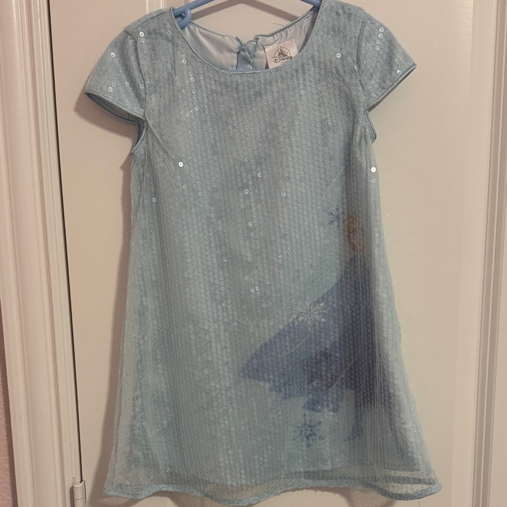 Disney Frozen Light Blue Sequin Dress